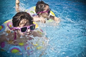 Děti si u nás mohou užít moře zábavy ve vodě