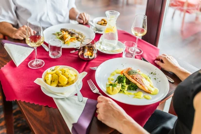 Sleep and have a dinner