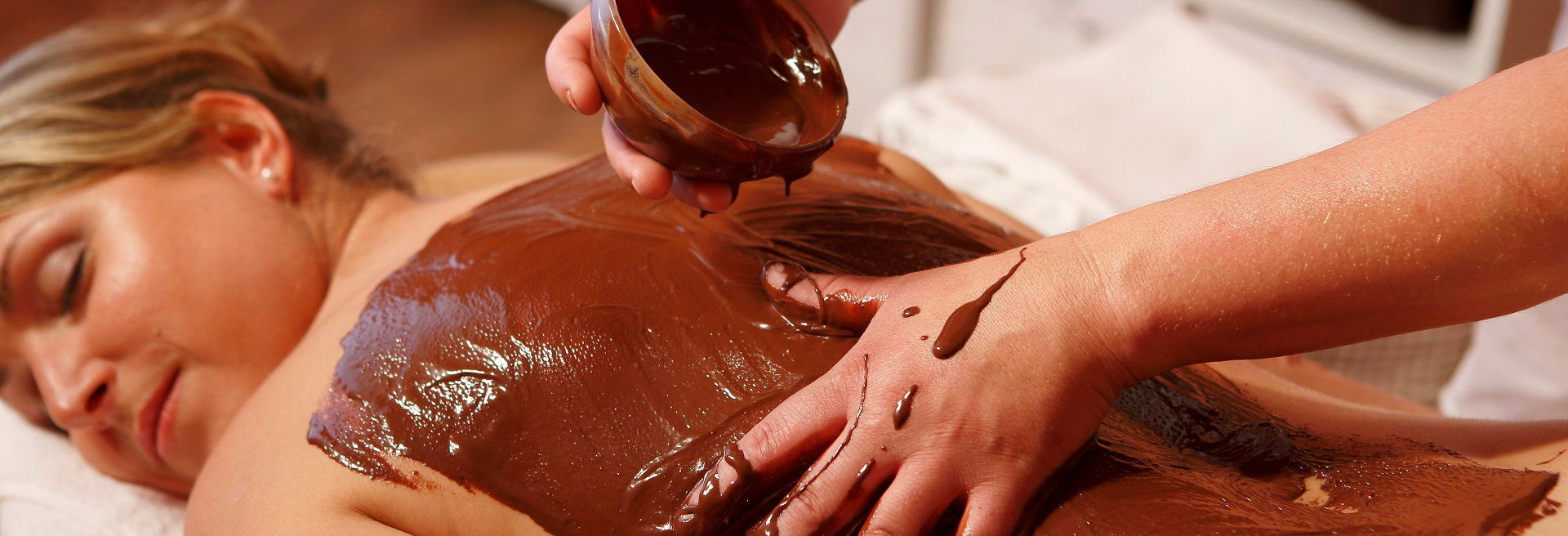 Dárkové poukazy - čokoládová masáž