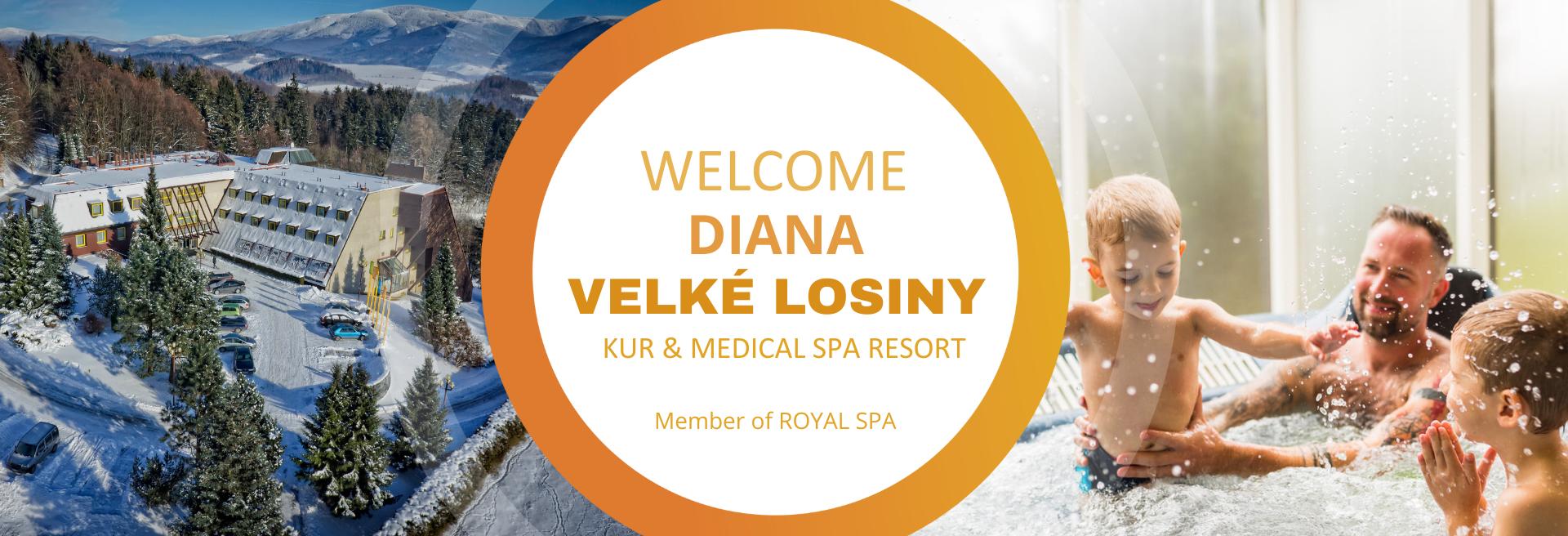 Accommodation - Wellness hotel DIANA Velké Losiny