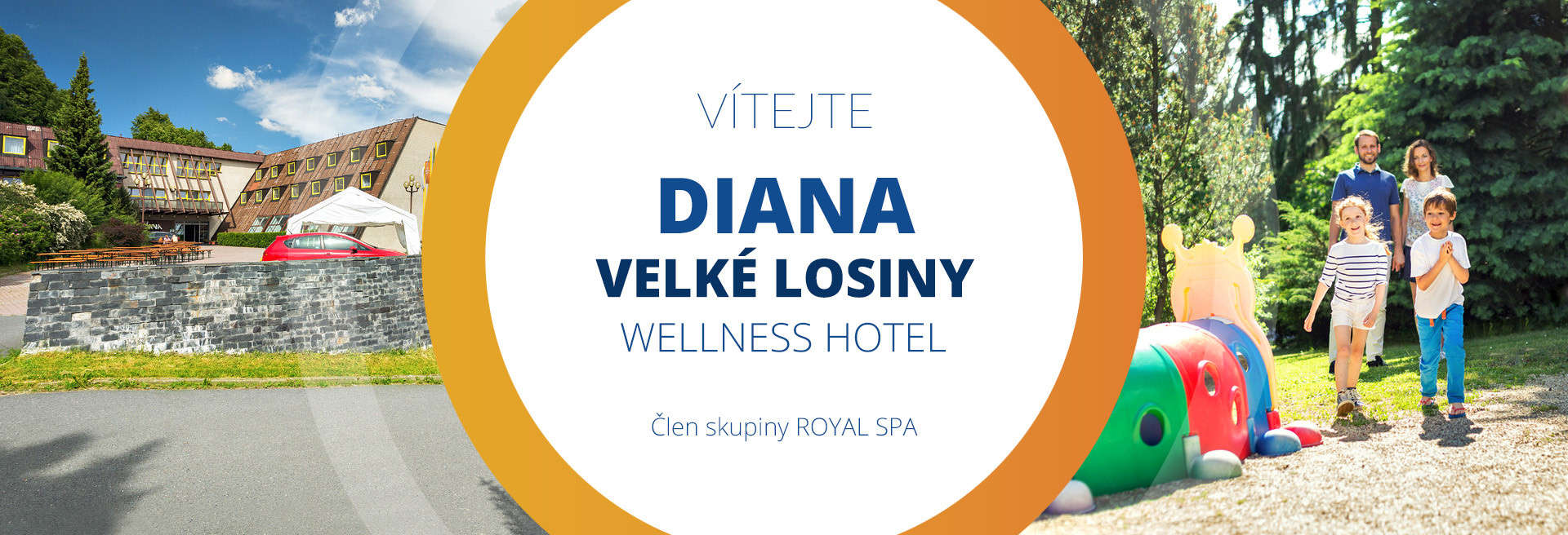 Popis ubytování - Wellness hotel DIANA Velké Losiny