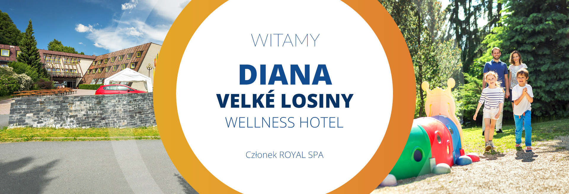 Opis hotelu - Hotel Wellness DIANA Velké Losiny